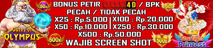 Kekar4D Bonus Petir Kekar4D